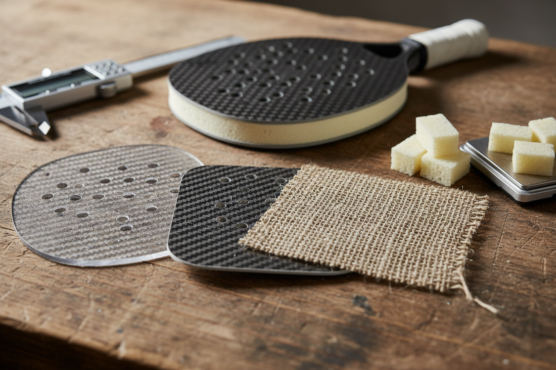 padel racket materials
