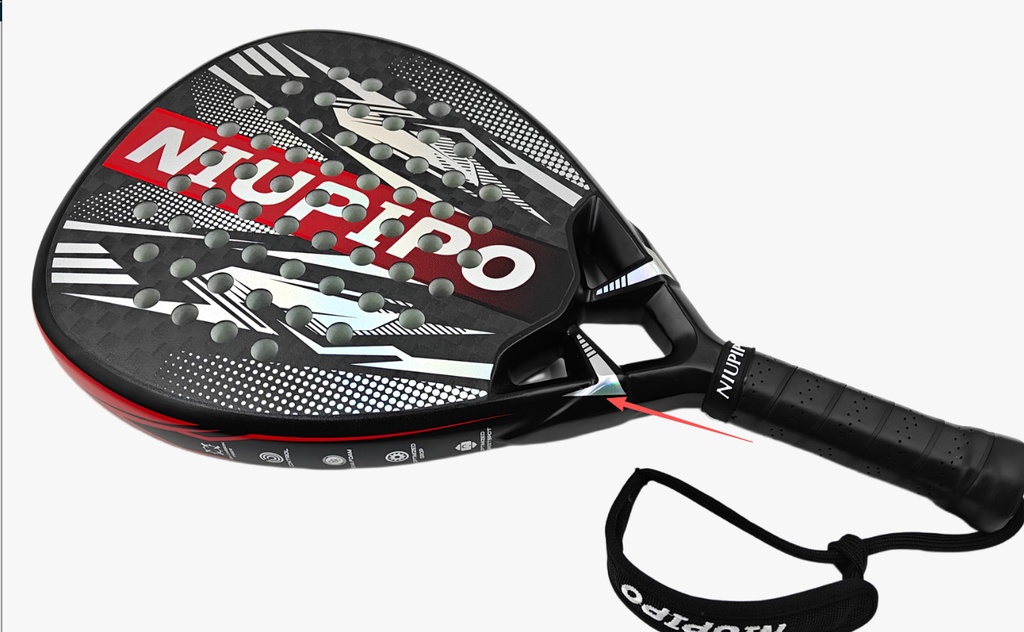OEM PADEL / Nupipo padel racket 18K carbon fiber diamond shape /Customized padel for new brand Premum padel  3K/12K/18K Padel Rackets