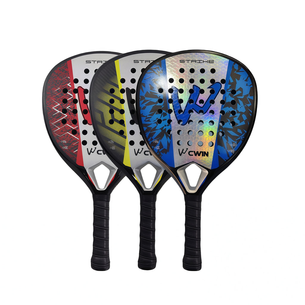 2025 | Round Shape Pala Padel | 365gr Medium Balance for Beginner and Intermediate Player 3k carbon fiber
