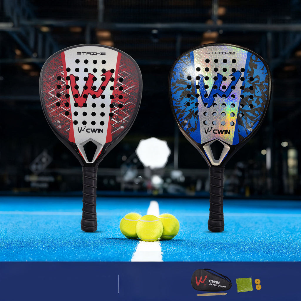 2025 | Round Shape Pala Padel | 365gr Medium Balance for Beginner and Intermediate Player 3k carbon fiber