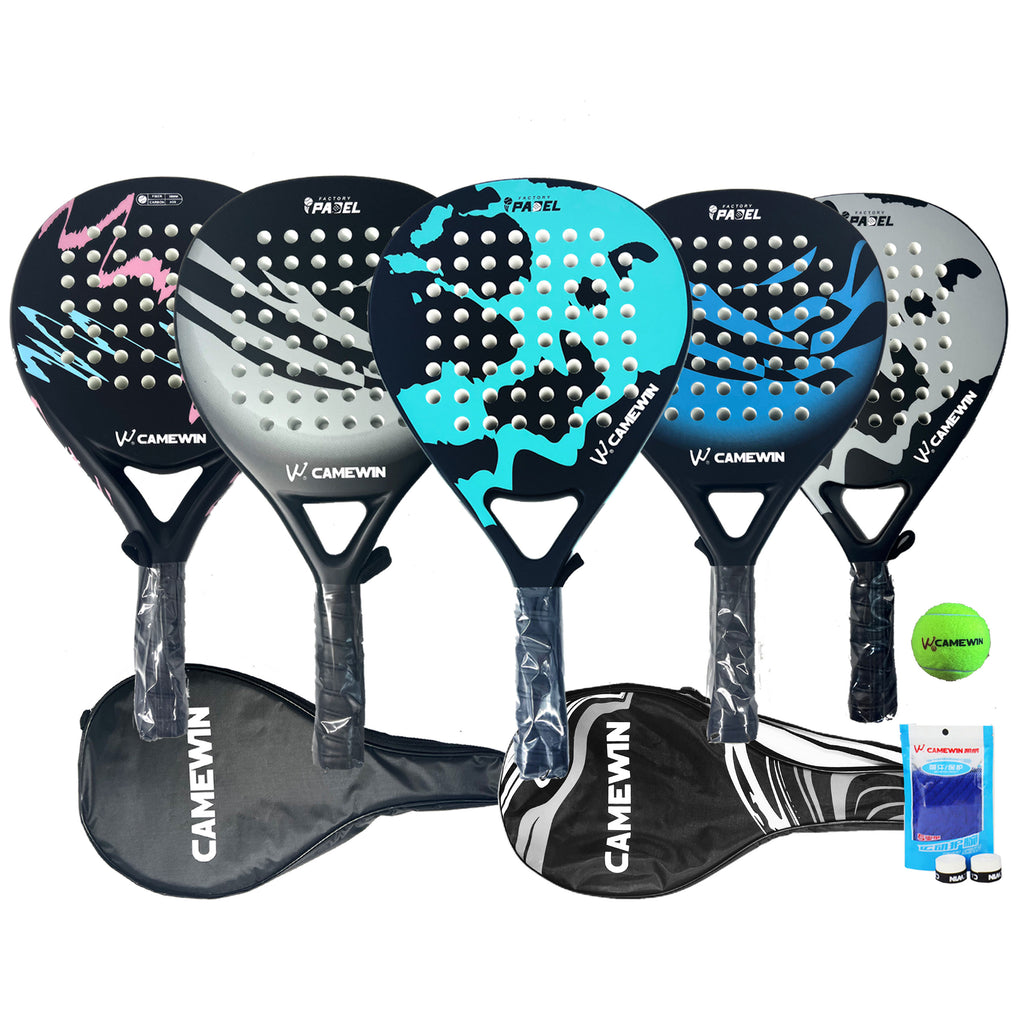 Camewin Padel Racket Carbon Fiber 38mm Factory Wholesale Camewin with High Quality and Better Price