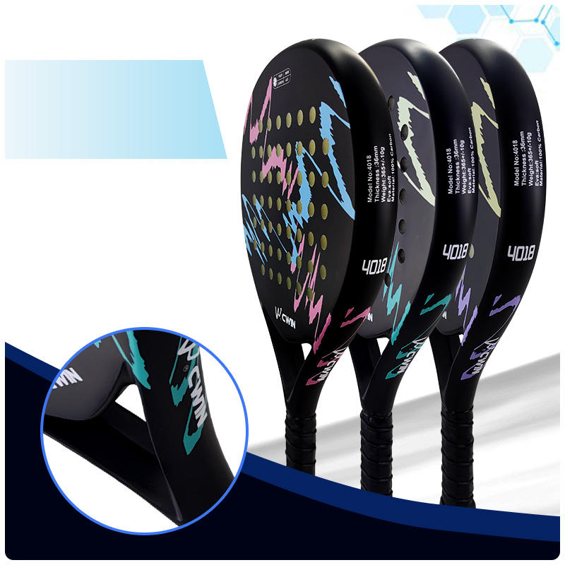 Camewin Padel Racket Carbon Fiber 38mm Factory Wholesale Camewin with High Quality and Better Price
