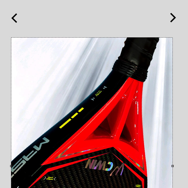 Camewin 3k Carbon Fiber Padel Racket Tennis Carbon Fiber Soft EVA Face Tennis Paddle Racquet Racket with Padle Bag Cover