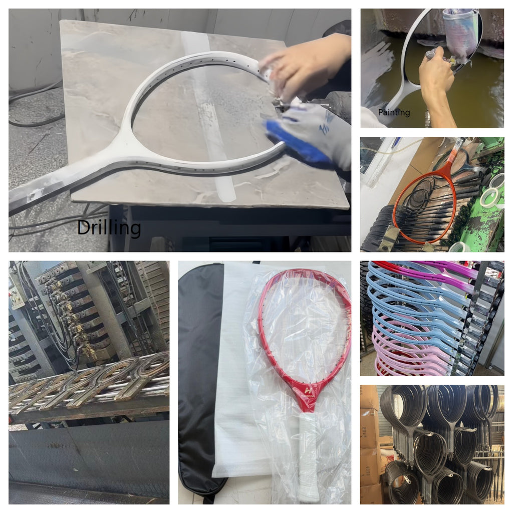 OEM Custom Brand Toray T700 Carbon Fiber Typti Racket Manufacture