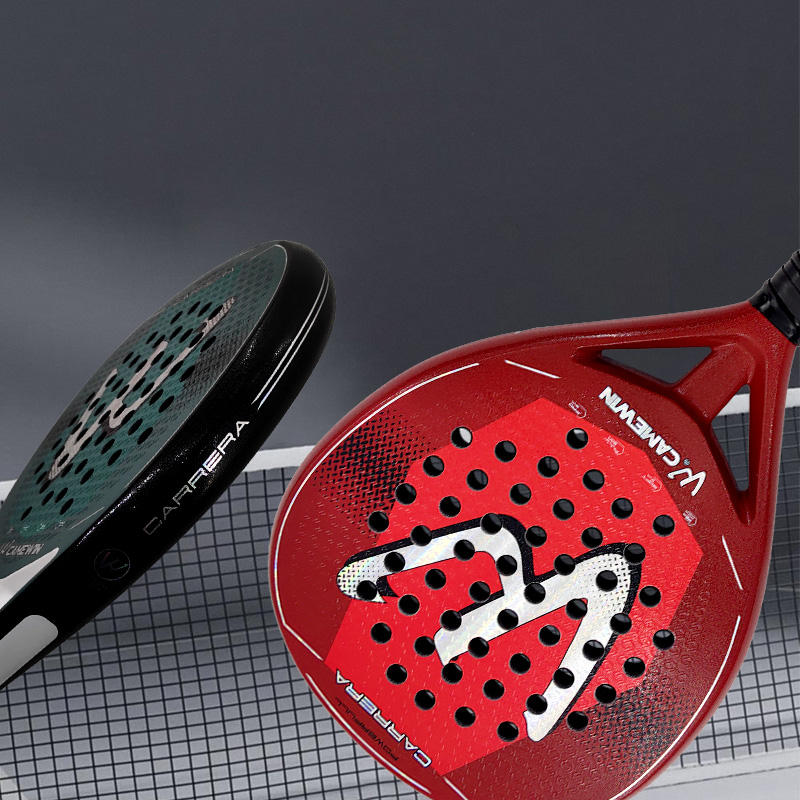New style 5022 Camewin Brand 100% Carbon Fiber EVA Elastic Memory Foam Core Tennis Racket Carbon Fiber Padel Racket