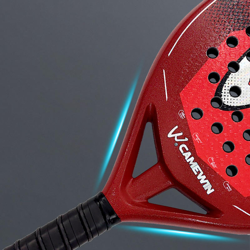 New style 5022 Camewin Brand 100% Carbon Fiber EVA Elastic Memory Foam Core Tennis Racket Carbon Fiber Padel Racket