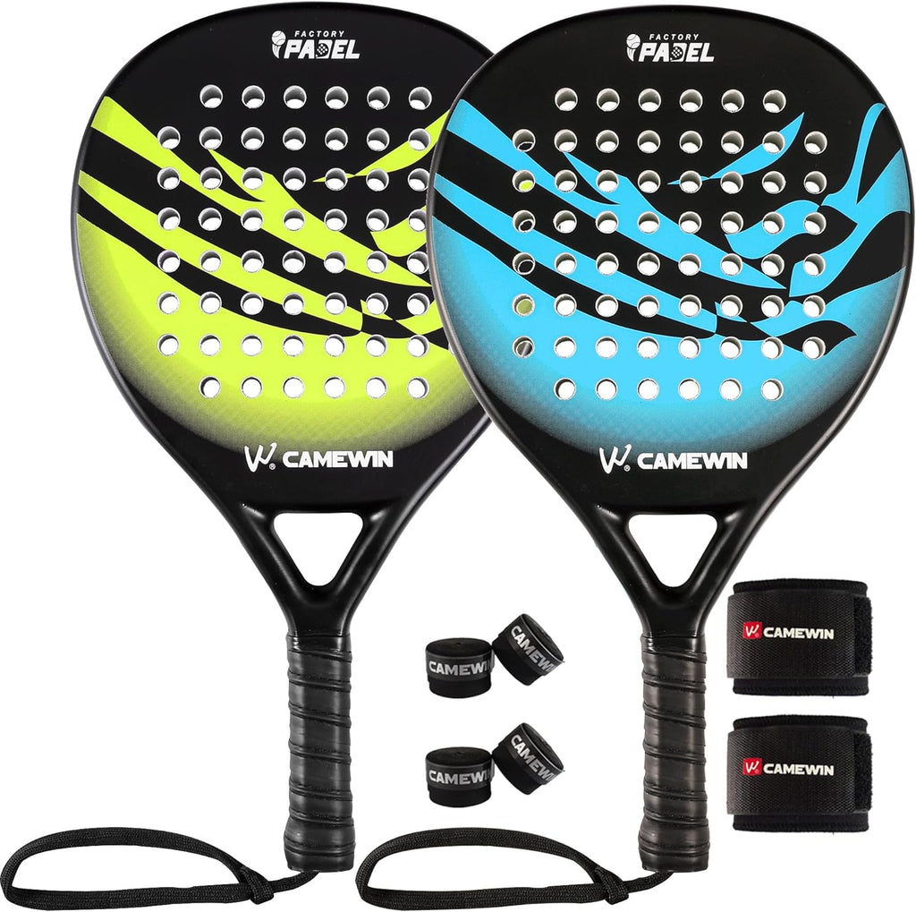 CWIN 4013 padel Tennis Racket Professional Carbon and Glass Fiber Padel Tennis Rackets Soft Face Paddles Racquet