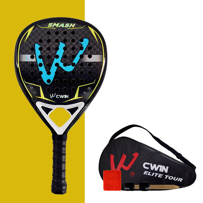 CAMEWIN 12K carbon fiber Padel racket t EVA elastic memory foam core Lightweight tennis racket Carbon fiber padel racket