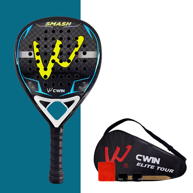 CAMEWIN 12K carbon fiber Padel racket t EVA elastic memory foam core Lightweight tennis racket Carbon fiber padel racket