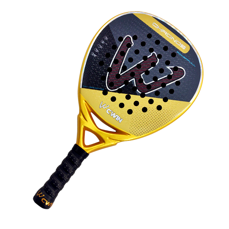 Camewin 5026 EVA Elastic Memory Foam Core Tennis Racket Carbon Fiber Padel Racket Set