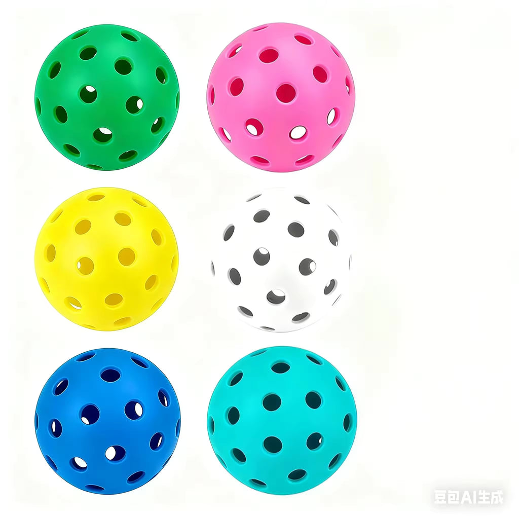 Pickleball Balls X40 Rotational Molding 40 Holes PE Durable PE USAPA Pickleball for Entertainment Racing
