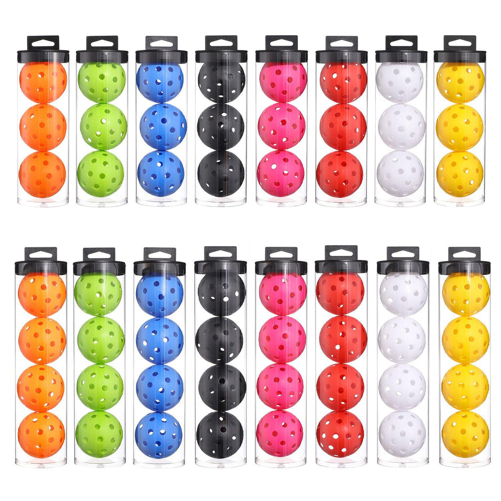 Pickleball Balls X40 Rotational Molding 40 Holes PE Durable PE USAPA Pickleball for Entertainment Racing